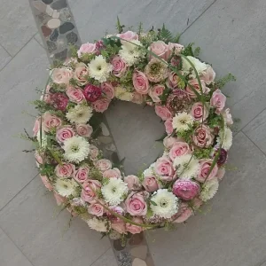 Rundbunden krans 40cm diameter